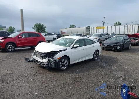 2018 Honda Civic Lx z USA, uszkodzony, nr VIN 2HGFC2F58JH589863